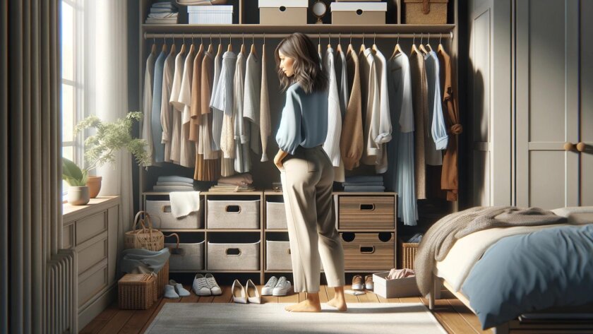 przegląd szafy na wiosnę