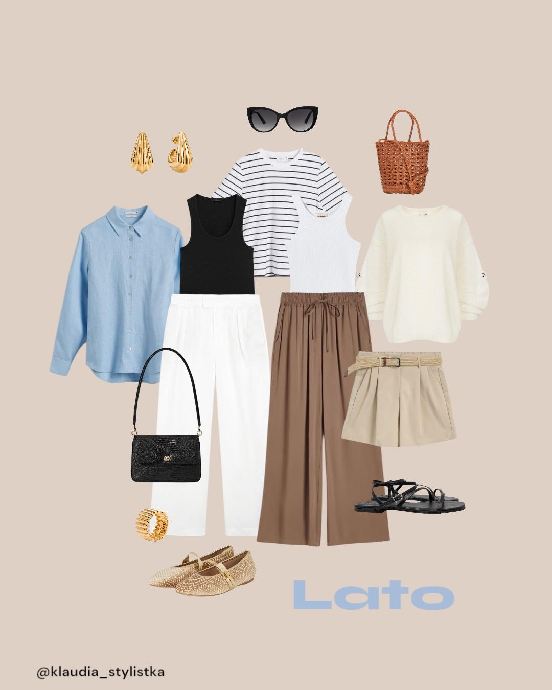 szafa kapsułowa na lato