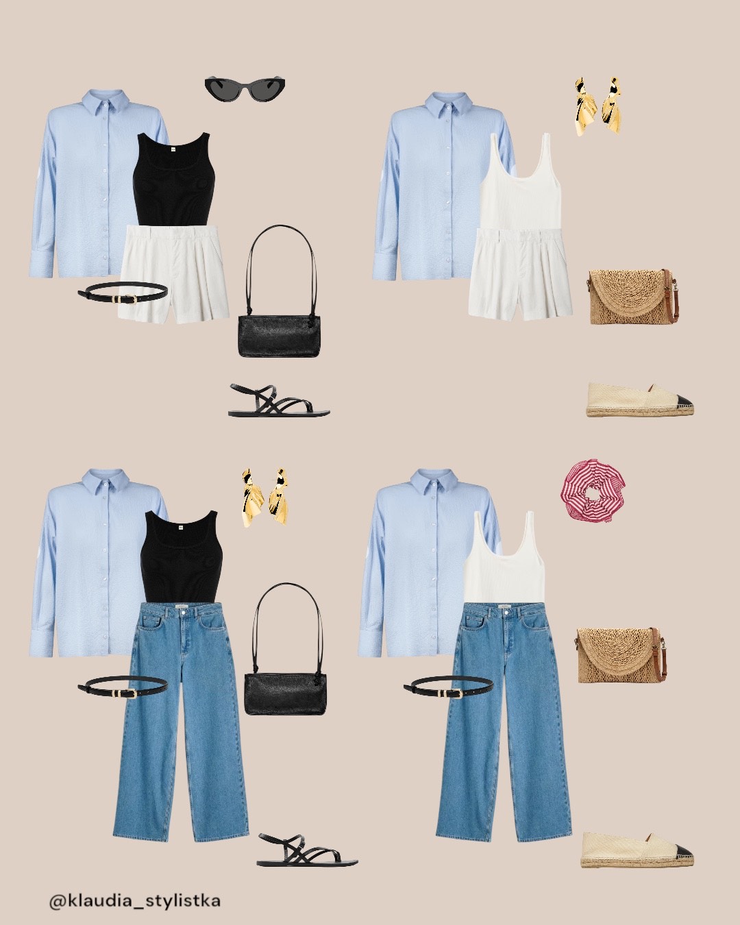 szafa kapsułowa na wakacje