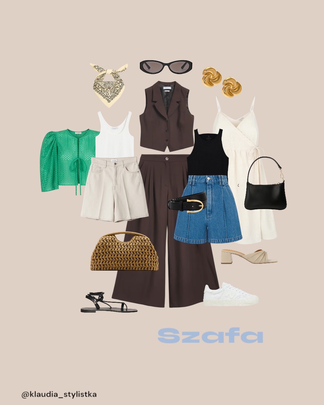 szafa kapsułowa na lato 2025