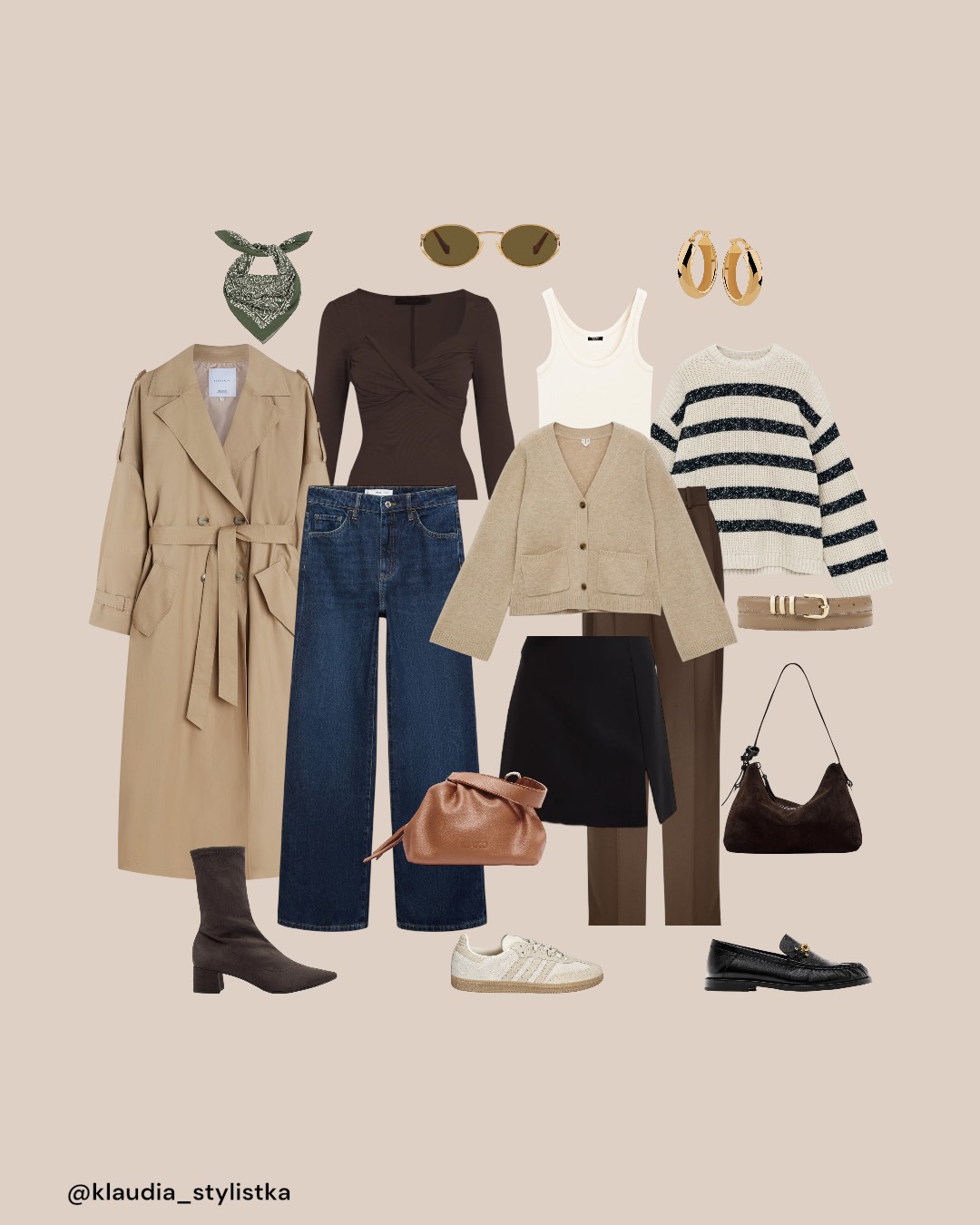 szafa kapsułowa na jesień