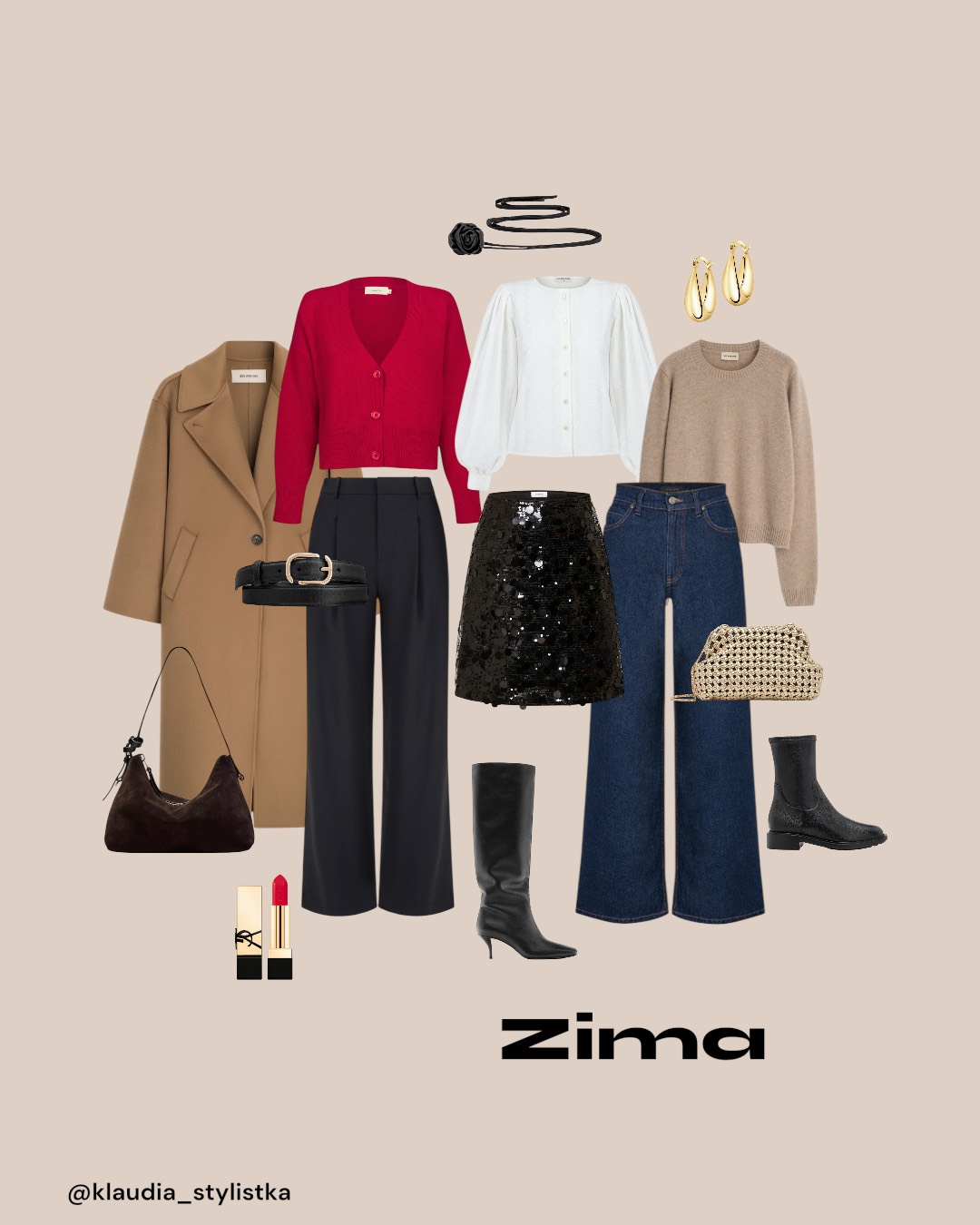 szafa kapsułowa na zimę