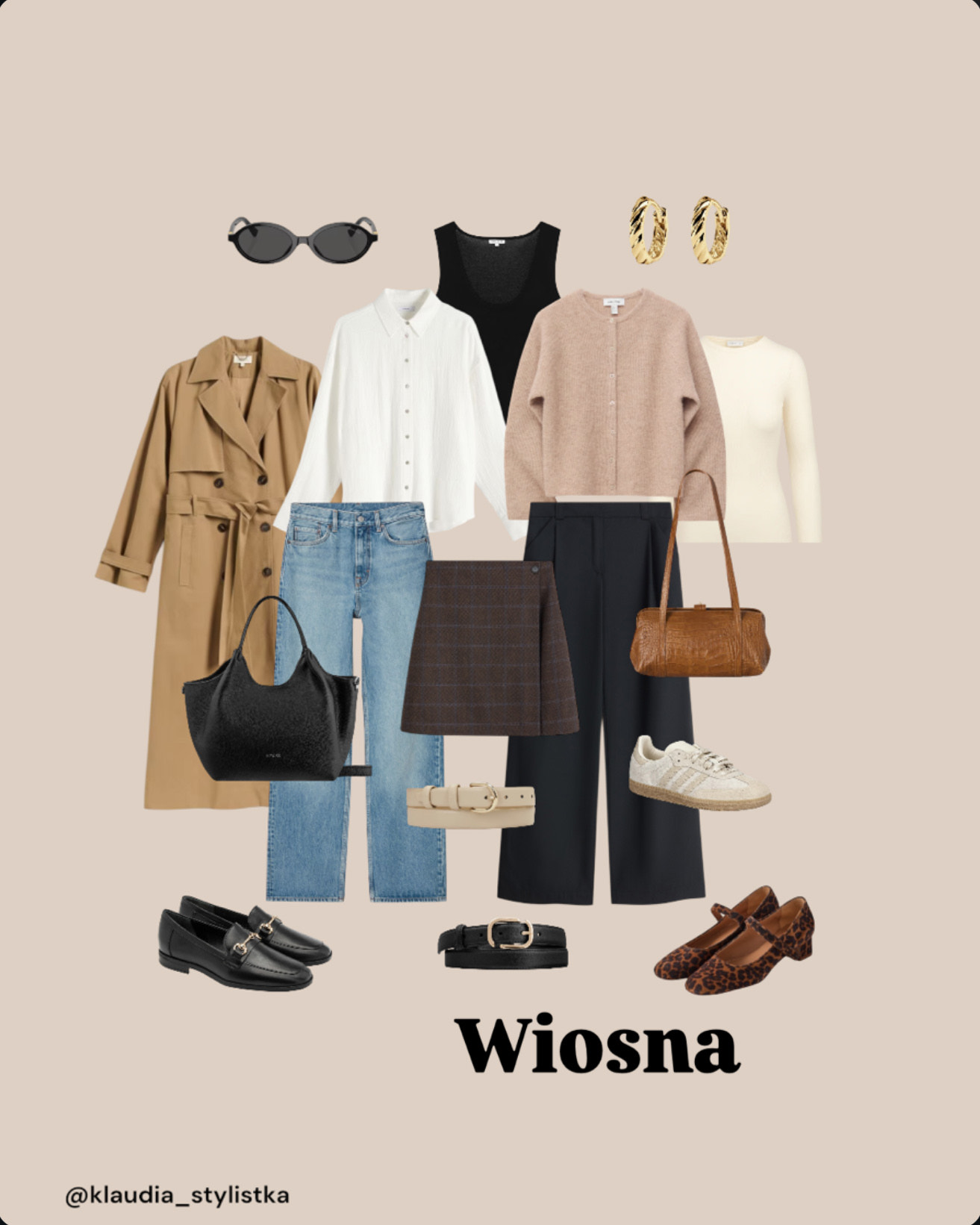 szafa kapsułowa na wiosnę